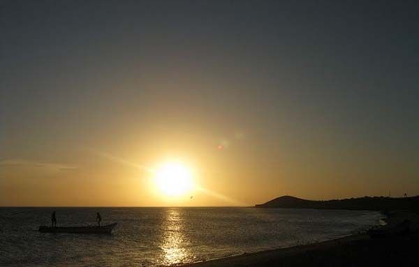 Atardecer en el Cabo de la Vela, La Guajira