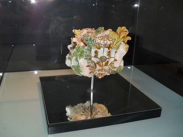 Fragmento del Florero del Museo 20 de Julio de Bogotá