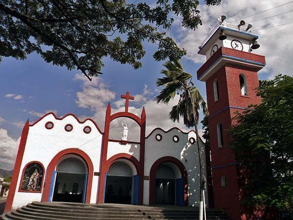 iglesia de Hobo en Huila