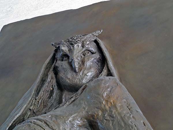 Estatua de Huitaca en el Palacio de Liévano
