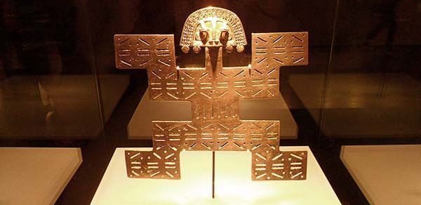 Objeto del Museo del Oro de Bogotá