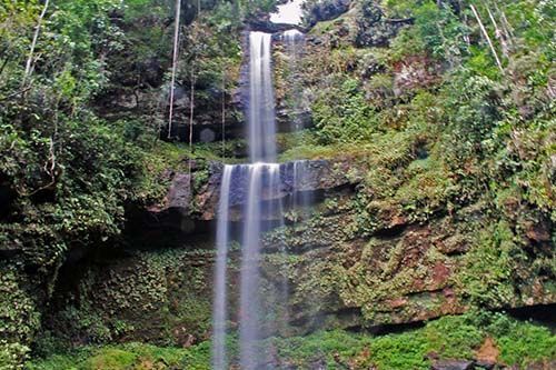 Cascada de Hornoyaco en Putumayo, Colombia
