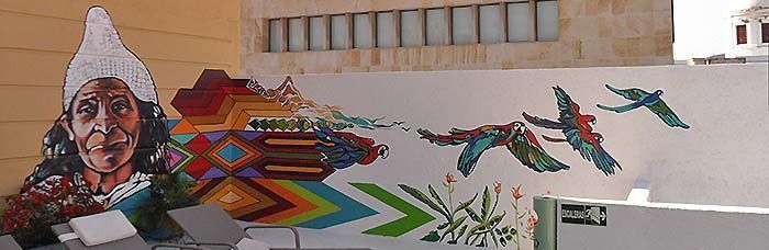 mural en Santa Marta 