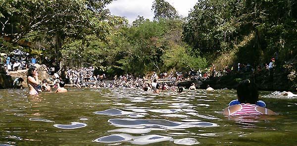 Pozo Azul en San Gil, Colombia