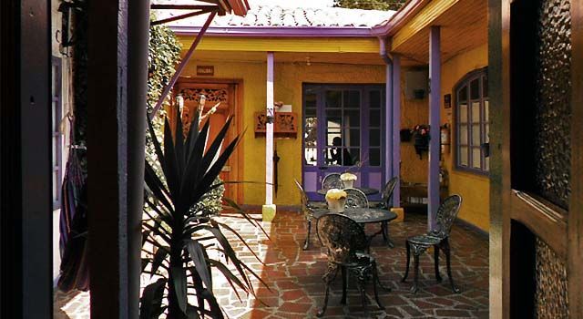 patio del hotel