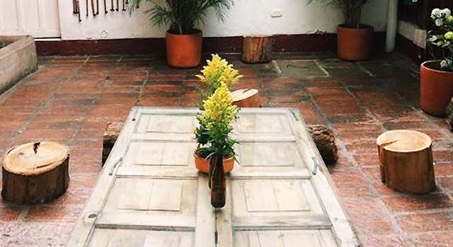 patio del hotel