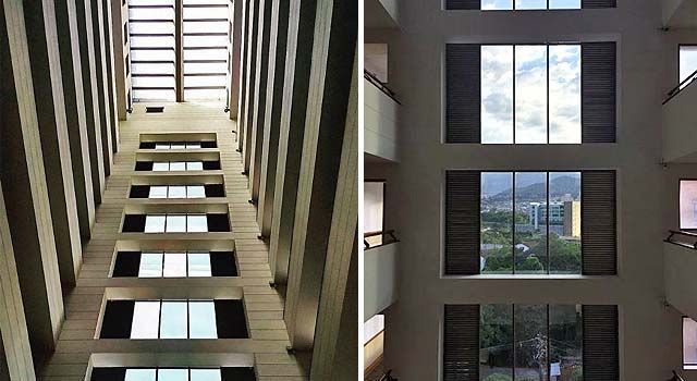 arquitectura del hotel