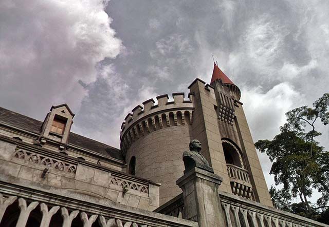 Fachada del Museo El Castillo en Medellín
