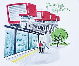 Parque Explora de Medellín (ilustración)