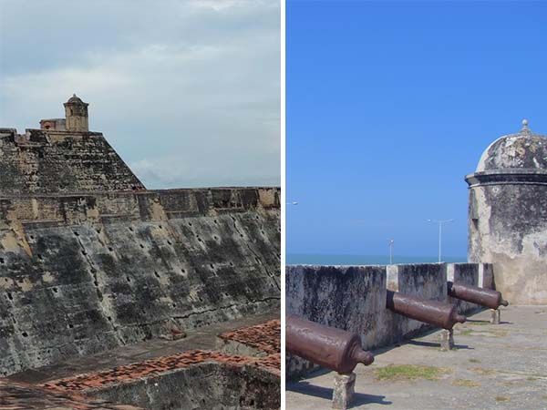 Castillo de San Felipe en Cartagena