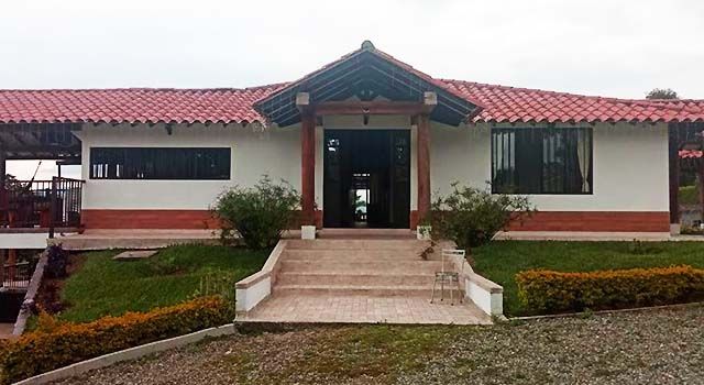 entrada del hotel