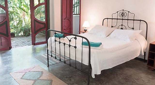 habitación de la finca