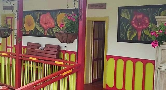 entrada a una de las habitaciones