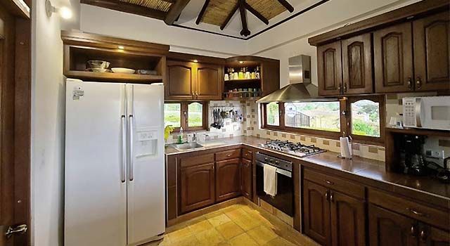 cocina del hotel campestre