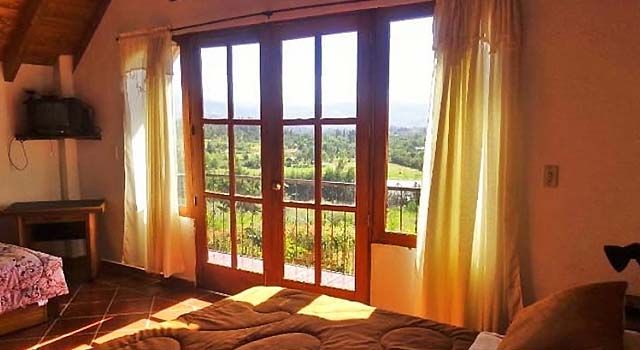 habitación con vistas del hotel campestre