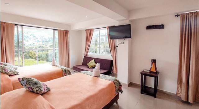 dormitorio del hotel