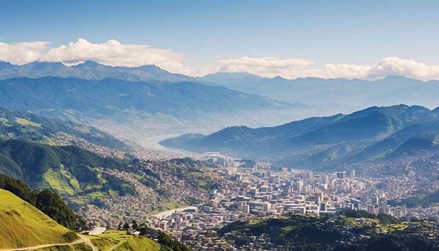 Vistas de Manizales desde los cerros